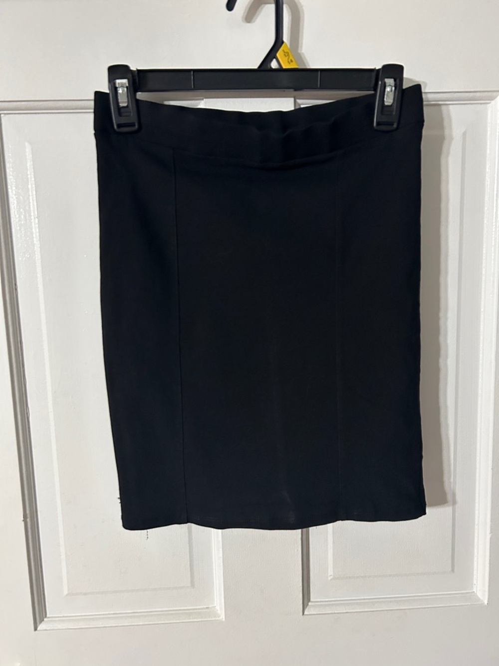 Haute Monde Black Pencil Skirt - Sleek Office Essential